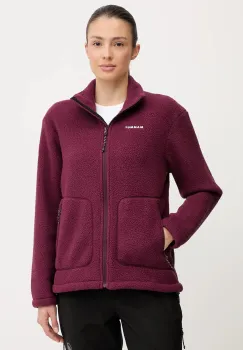 Mammut hanorac Falera culoarea roz, uni, 1014.05830 imagine