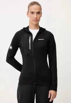 Mammut hanorac in aer liber Aenergy Light culoarea negru, cu gluga, uni, 1014.05551 imagine