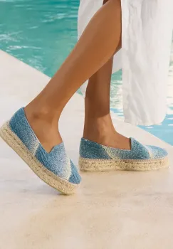 Manebi espadrile Double Sole Espadrilles cu platforma, H 4.7 D0 imagine