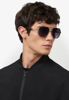 Marc Jacobs ochelari de soare barbati, culoarea auriu, MARC 784/S imagine