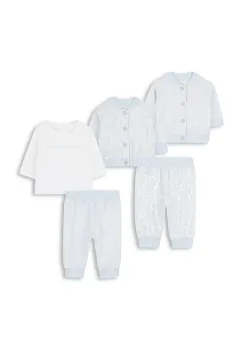 Marc Jacobs set pentru bebelusi din bumbac cu doua fete W60660 imagine