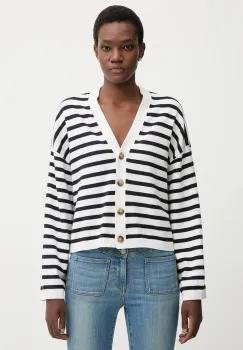 Marc O'Polo cardigan culoarea alb, light, 5000007648 imagine