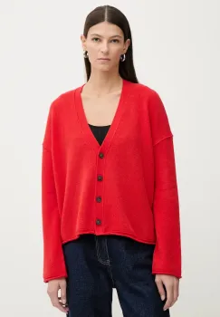 Marc O'Polo cardigan din lana culoarea rosu, 600605461119 imagine