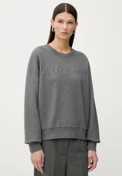 Marc O'Polo hanorac de bumbac culoarea gri, uni, 600407354175 imagine