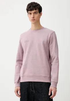 Marc O'Polo hanorac de bumbac culoarea roz, uni, 620401554008 imagine