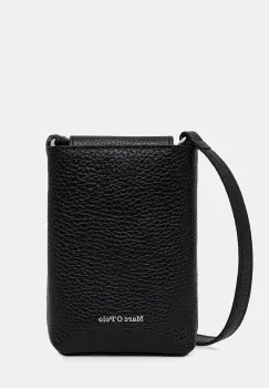 Marc O'Polo poseta de piele culoarea negru, 5000009285 imagine