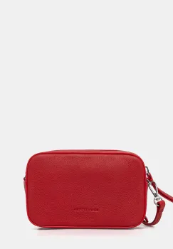 Marc O'Polo poseta de piele culoarea rosu, 5000009087 imagine