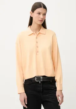 Marc O'Polo pulover culoarea portocaliu, light, 5000007502 imagine