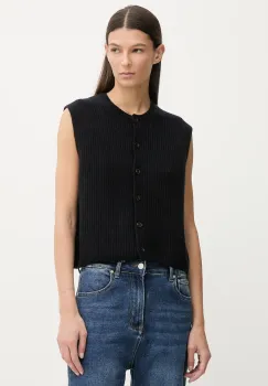 Marc O'Polo vesta din amestec de lana culoarea bleumarin, 600609065023 imagine