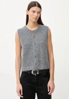 Marc O'Polo vesta din amestec de lana culoarea gri, light, 5000007825 imagine