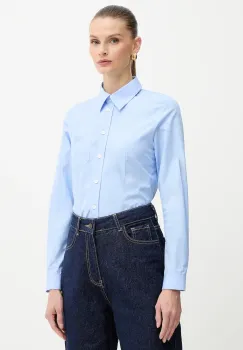 Marella camasa din bumbac cu guler clasic, slim, 2523116074200 imagine