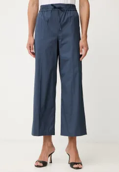 Marella pantaloni pentru femei, din bumbac Emme by Marella imagine