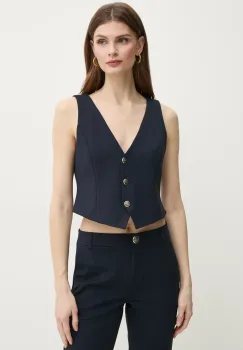 Marella vesta CAMPER culoarea albastru marin, un singur rand de nasturi, 2513911034200 imagine