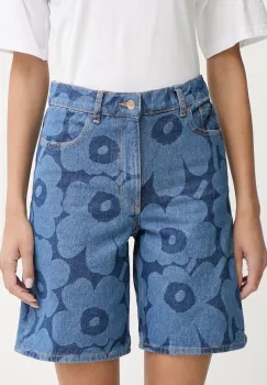 Marimekko Bermupentru femei, din denim imagine