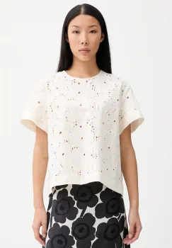 Marimekko bluza de femei din bumbac imagine