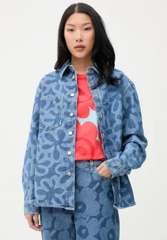 Marimekko camasa pentru femei, din bumbac imagine