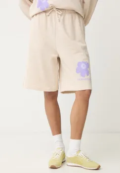 Marimekko pantaloni scurti de trening pentru femei, din bumbac imagine