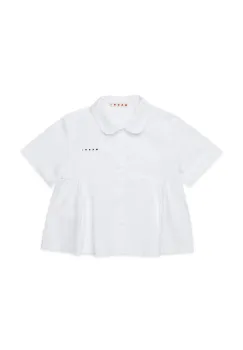 Marni bluza tip camasa pentru copii, din bumbac MC121F SHIRT imagine