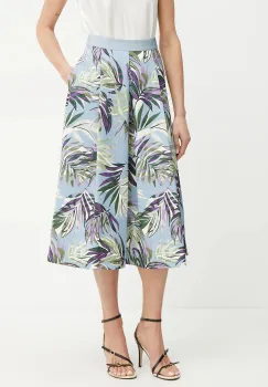 MAX&Co. fusta culoarea gri, midi, evazati, 2516101043200 imagine