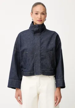 Max&Co. geaca de tranzitie pentru femei, din denim MCONEPETA imagine