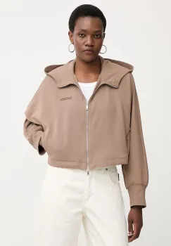 Max&Co. hanorac cu gluga pentru femei, din bumbac cu elastan MCODONNOLA imagine