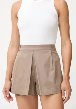 Max&Co. pantaloni scurti pentru femei, din bumbac cu elastan MCOMAESTRO imagine