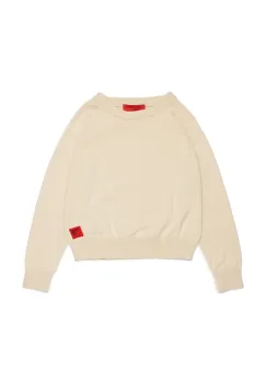 MAX&Co. pulover de bumbac pentru copii MAXK24F KNITWEAR imagine