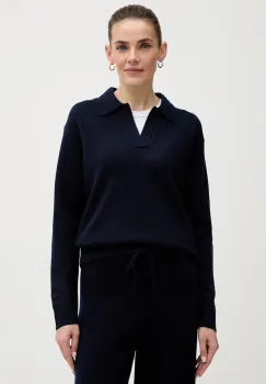 MC2 Saint Barth pulover de lana culoarea bleumarin, EZE0003 imagine