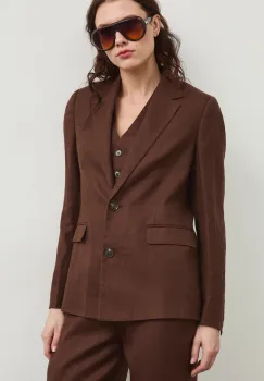 Medicine sacou cu un singur rand de nasturi pentru femei, din in imagine