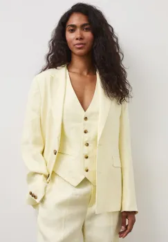 Medicine sacou cu un singur rand de nasturi pentru femei, din in imagine