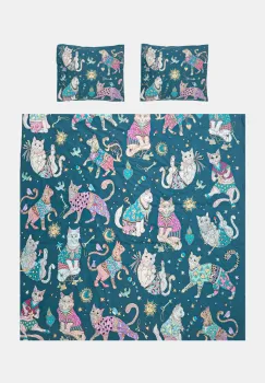 Medicine un set de lenjerie de pat din bumbac imagine