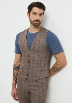 Medicine vesta culoarea maro imagine