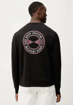 Michael Kors bluza culoarea negru, cu imprimeu, CR652G25MF imagine