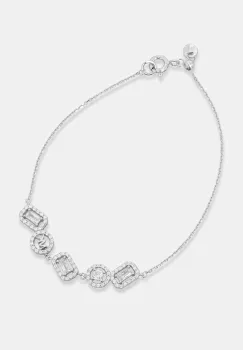 Michael Kors bratara pentru femei, din argint cu zirconiu cubic imagine