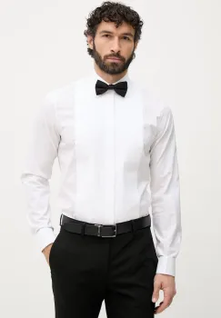 Michael Kors camasa de smoking pentru barbati, din bumbac cu elastan imagine