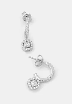 Michael Kors cercei pentru femei, din argint cu zirconiu cubic imagine