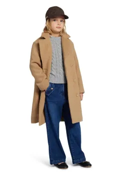 Michael Kors palton copii culoarea maro, R30454 imagine