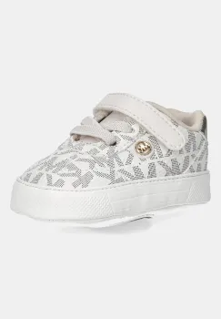Michael Kors pantofi pentru bebelusi BABY SCOTTY culoarea bej, MK03759256 imagine