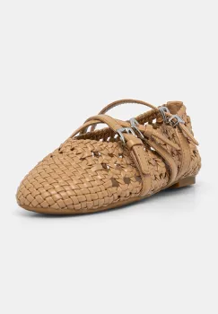 MICHAEL Michael Kors balerini Indy Woven Flex Ballet imagine
