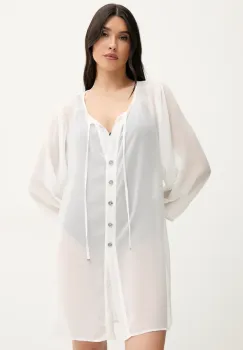 MICHAEL Michael Kors camasa culoarea alb, regular, MM2R791 imagine