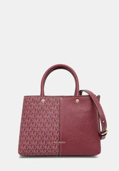 MICHAEL Michael Kors geanta FLORA culoarea bordo, 30T5GFFS2B imagine