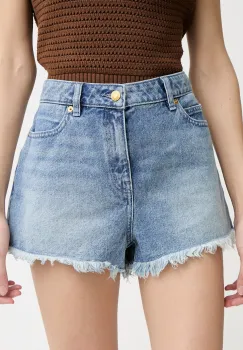 MICHAEL Michael Kors pantaloni scurti pentru femei, din denim imagine