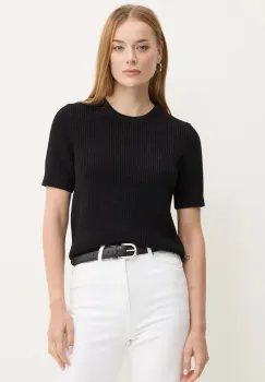 MICHAEL Michael Kors pulover de lana femei, culoarea negru, MF4612JF2G imagine