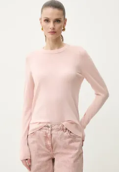 MICHAEL Michael Kors pulover de lana femei, culoarea roz, light imagine