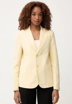 MICHAEL Michael Kors sacou cu un singur rand de nasturi de dama cu in imagine