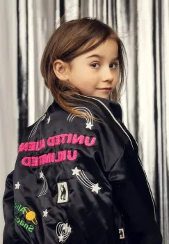 Mini Rodini geaca bomber pentru copii United aliens imagine