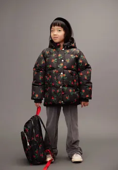 Mini Rodini geaca copii Lingonberries culoarea negru, 25710112 imagine