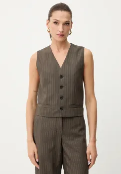 Miss Sixty vesta de lana culoarea maro, un singur rand de nasturi, 6S3WJ43000 imagine