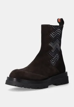 Missoni pantofi inalti Dani barbati, culoarea maro, MM63_046 imagine