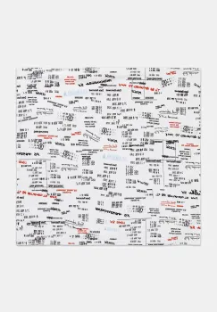 MM6 Maison Margiela esarfa din bumbac imagine